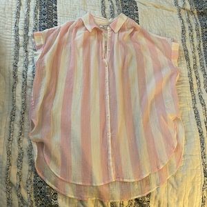 Madewell crepe shirt